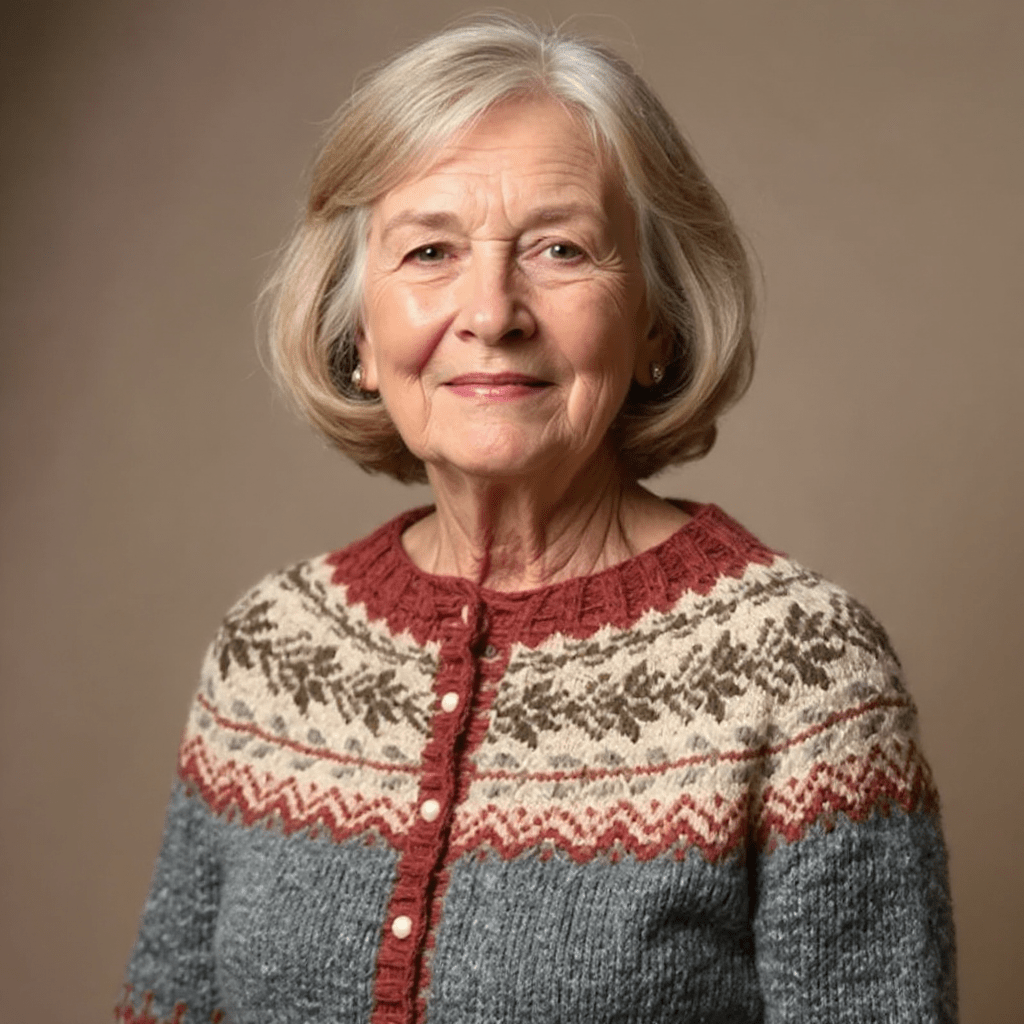 Jessica | Vintage Icelandic Cardigan - Luna Hampton