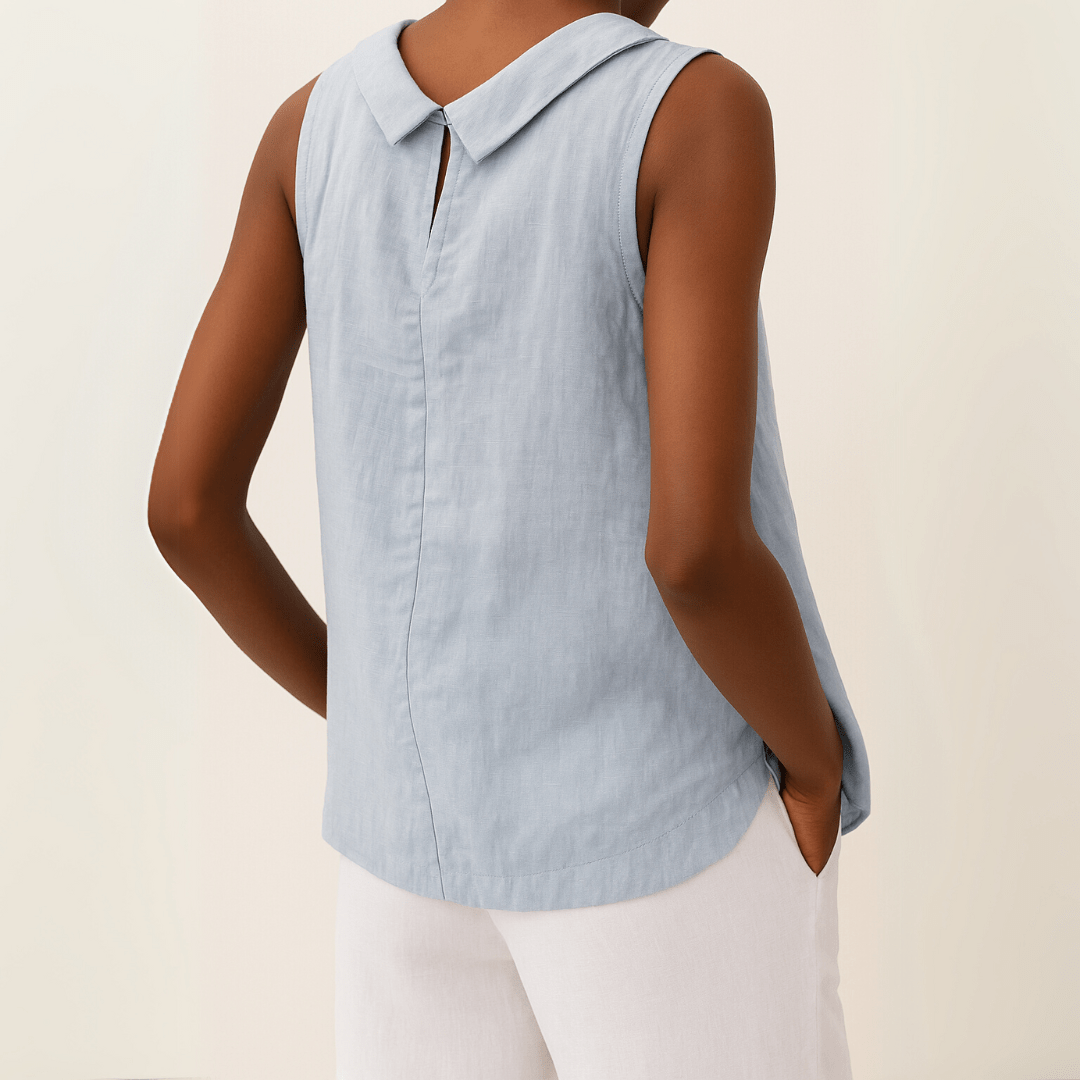 Juni | Elegant Sleeveless Top - Ciara & Fiona