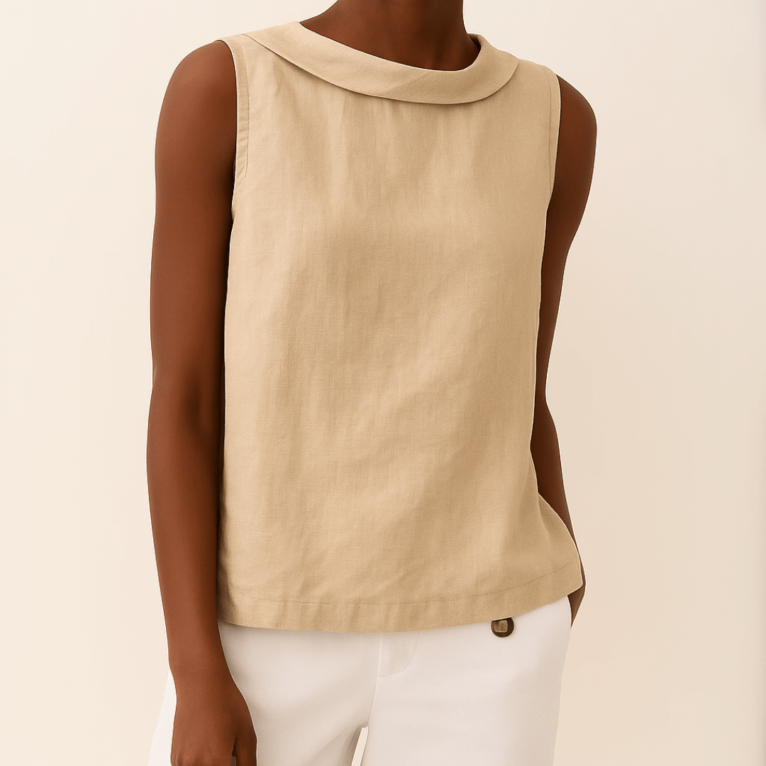 Juni | Elegant Sleeveless Top - Ciara & Fiona