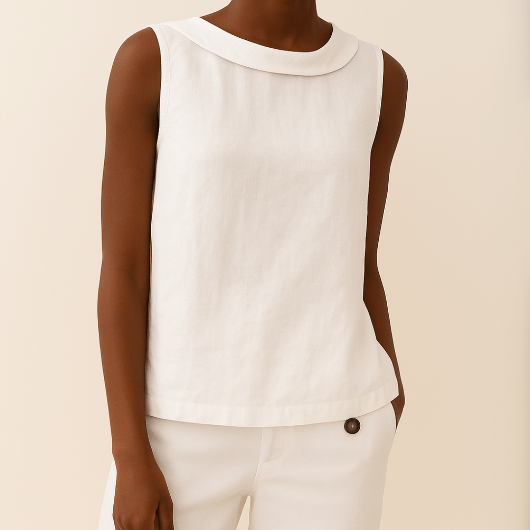 Juni | Elegant Sleeveless Top - Ciara & Fiona