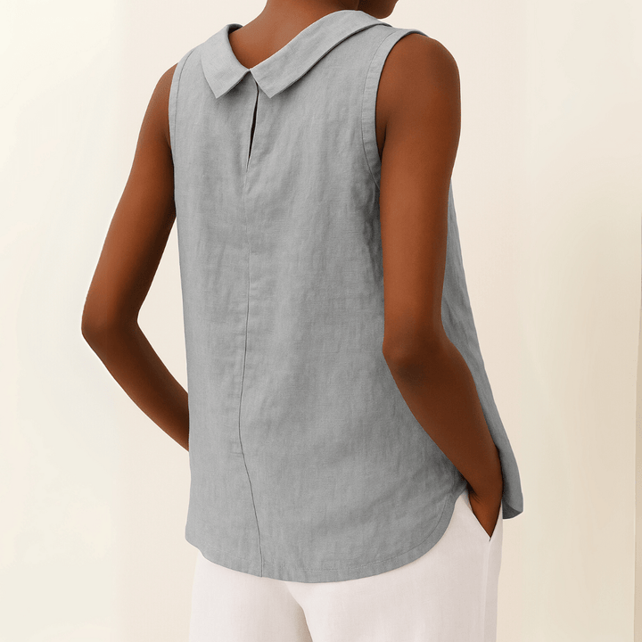 Juni | Elegant Sleeveless Top - Ciara & Fiona