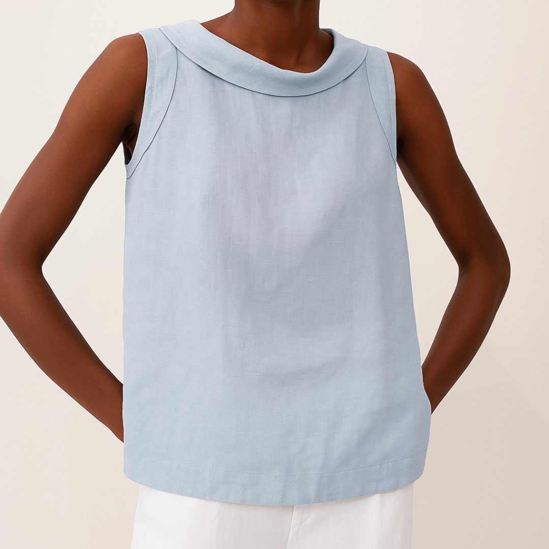 Juni | Elegant Sleeveless Top - Ciara & Fiona