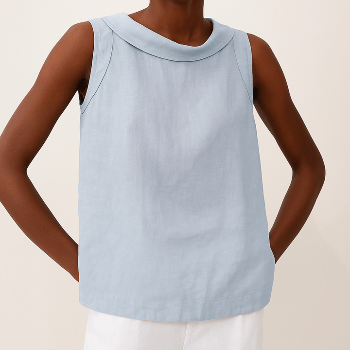 Juni | Elegant Sleeveless Top - Ciara & Fiona