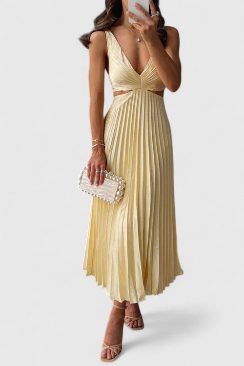 Karen™ | Elegant Sleeveless Dress - Luna Hampton