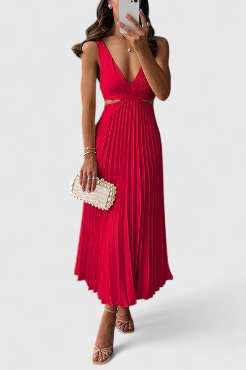 Karen™ | Elegant Sleeveless Dress - Luna Hampton