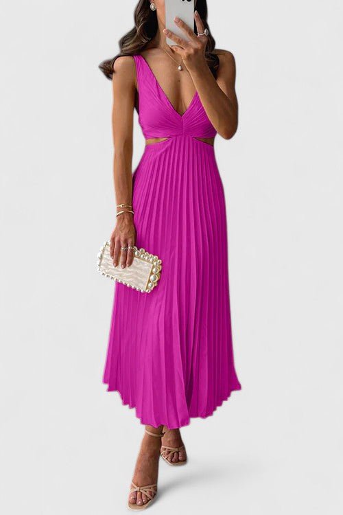 Karen™ | Elegant Sleeveless Dress - Luna Hampton