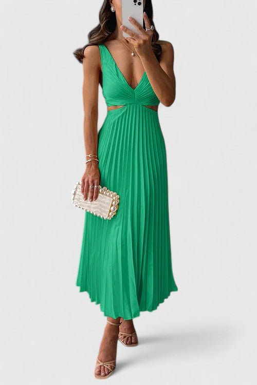 Karen™ | Elegant Sleeveless Dress - Luna Hampton