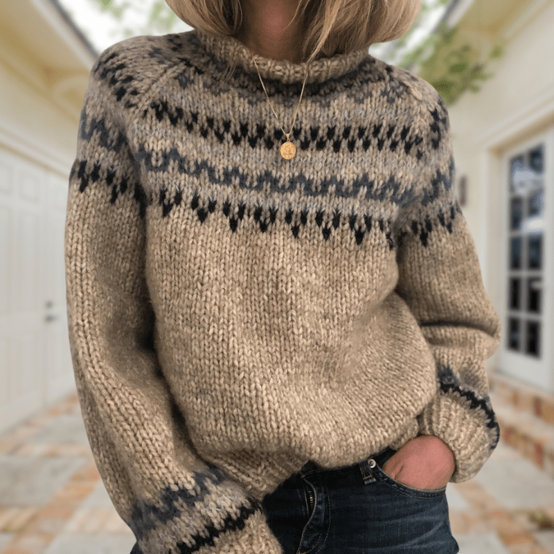 Karen | Vintage Icelandic Sweater - Luna Hampton
