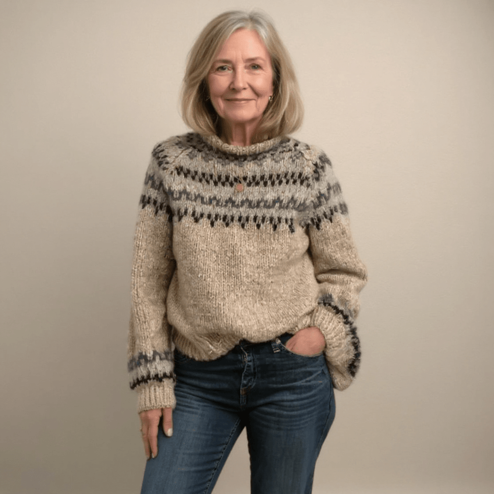 Karen | Vintage Icelandic Sweater - Luna Hampton