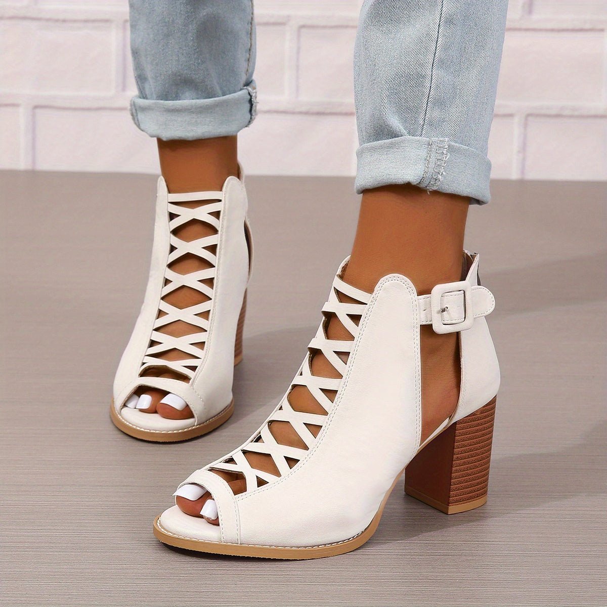 Katia | Elegant Ankle Boots - Ciara & Fiona