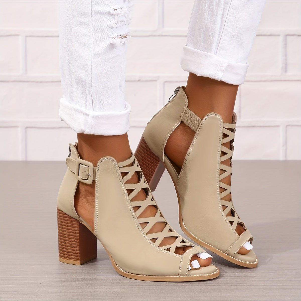 Katia | Elegant Ankle Boots - Ciara & Fiona
