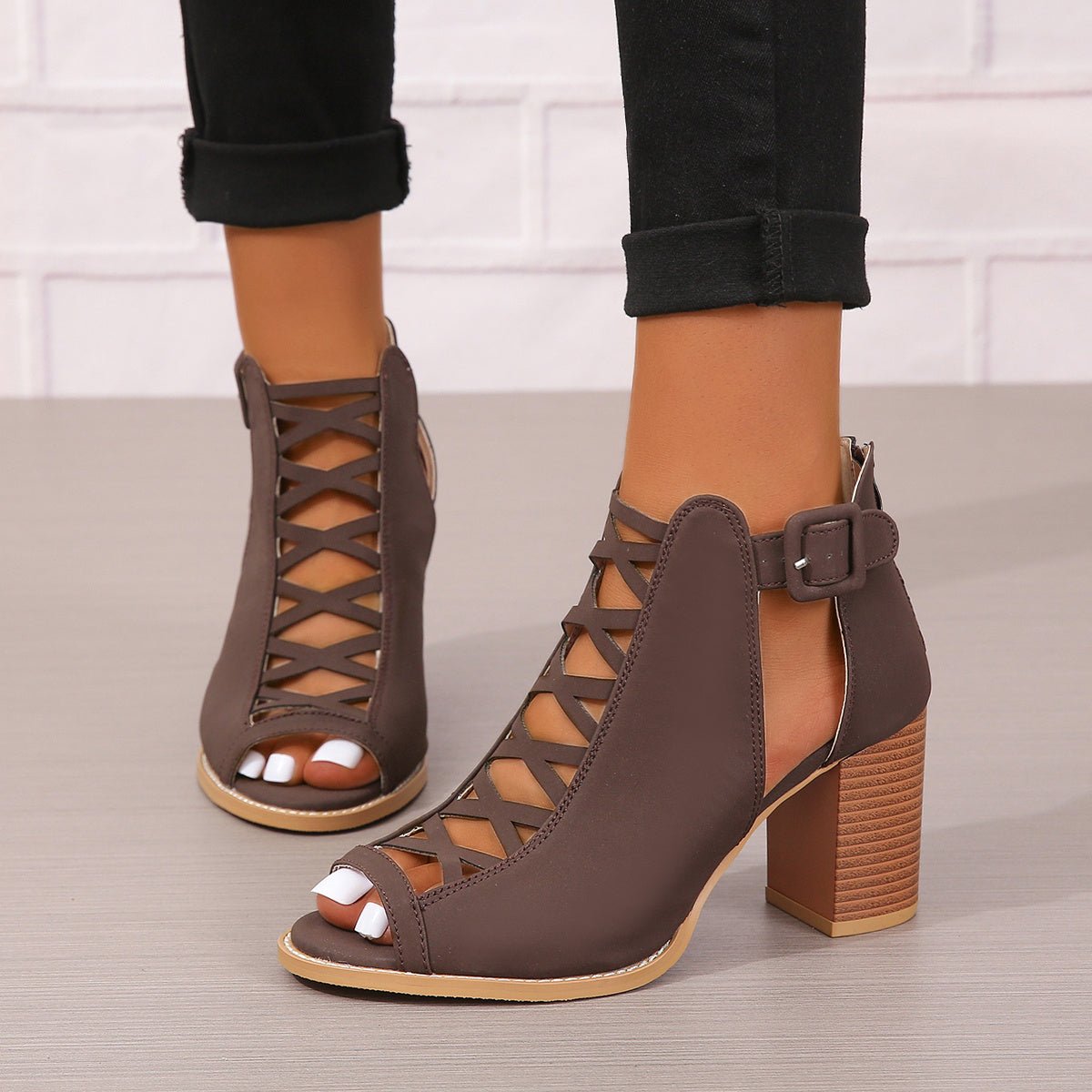Katia | Elegant Ankle Boots - Ciara & Fiona