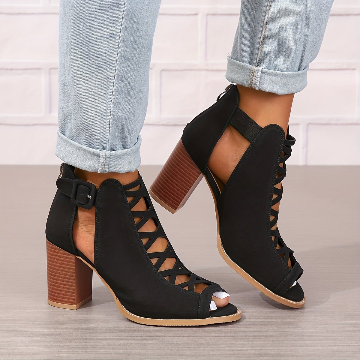 Katia | Elegant Ankle Boots - Ciara & Fiona