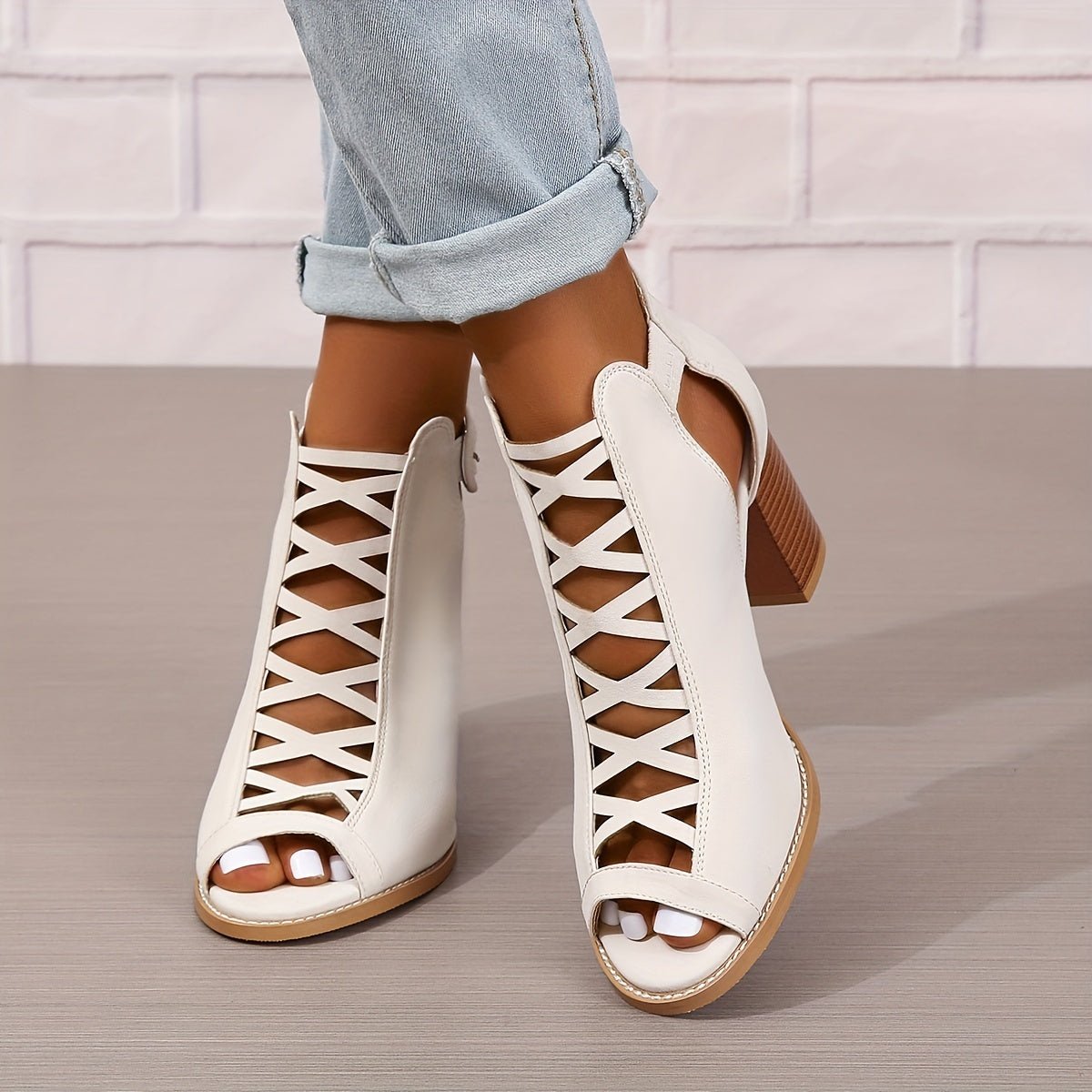 Katia | Elegant Ankle Boots - Ciara & Fiona