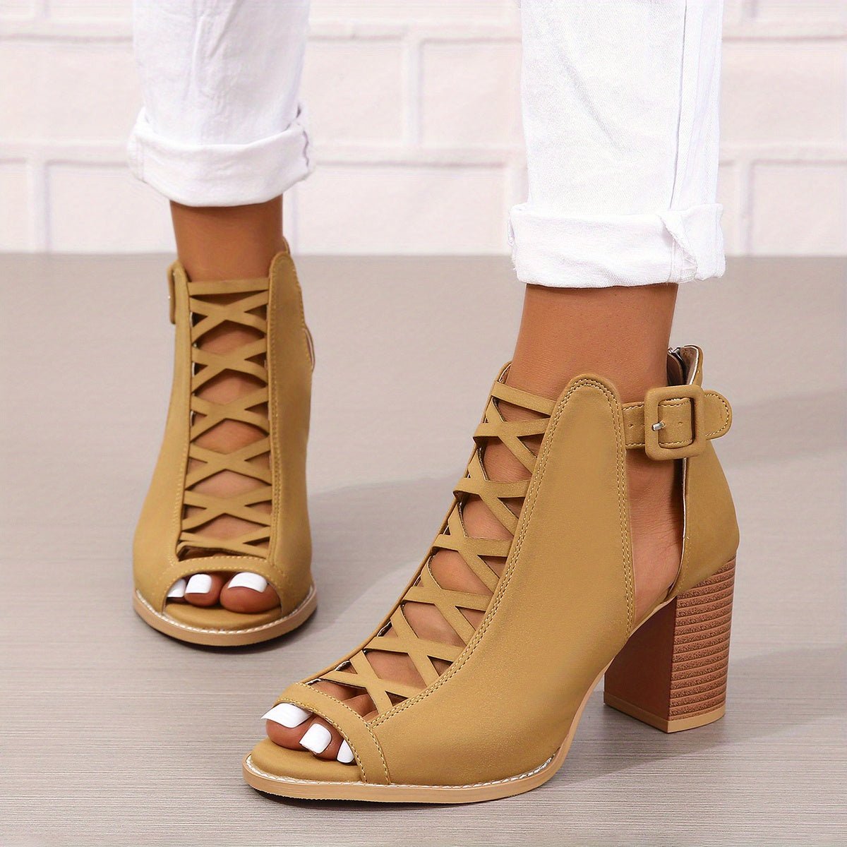 Katia | Elegant Ankle Boots - Ciara & Fiona