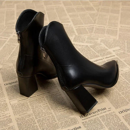 Kendra | Chrome Tip Chelsea Boots - Ciara & Fiona