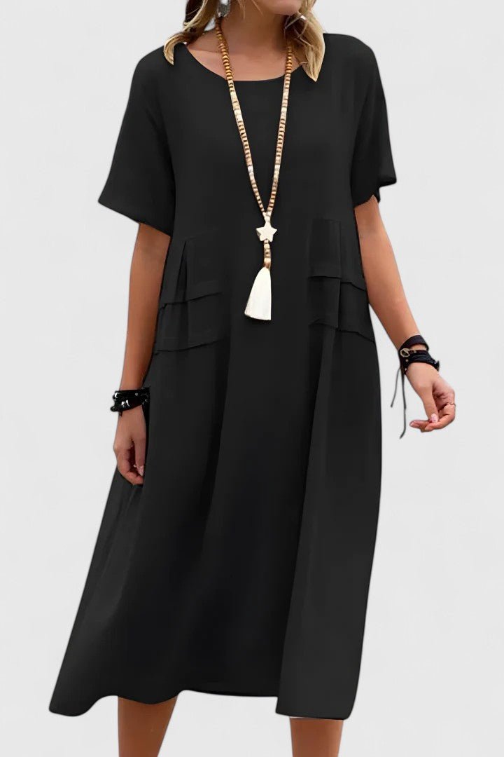 Krystina | Elegant Midi Dress - Luna Hampton