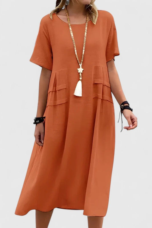 Krystina | Elegant Midi Dress - Luna Hampton