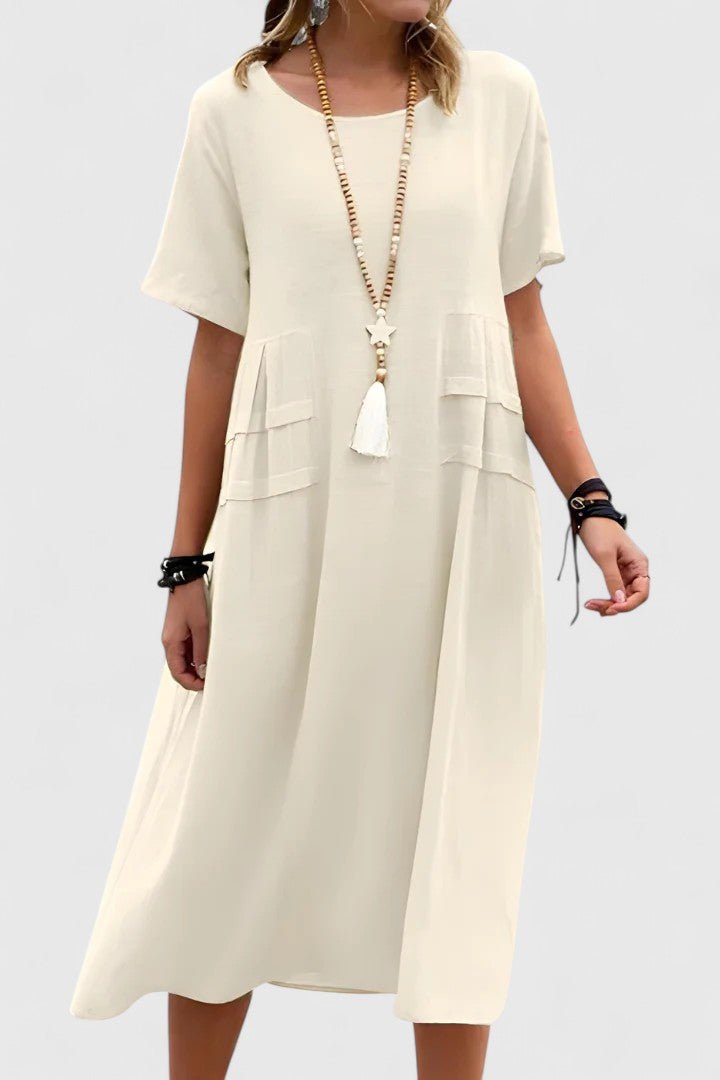 Krystina | Elegant Midi Dress - Luna Hampton