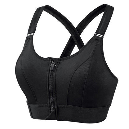 Laryssa | Zip Fit Sports Bra Anti - Sweat - Ciara & Fiona