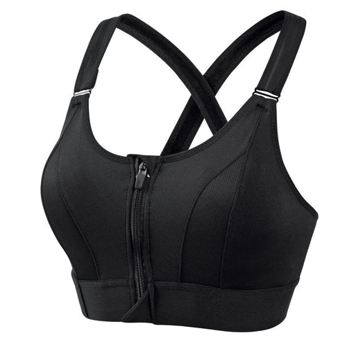 Laryssa | Zip Fit Sports Bra Anti - Sweat - Ciara & Fiona