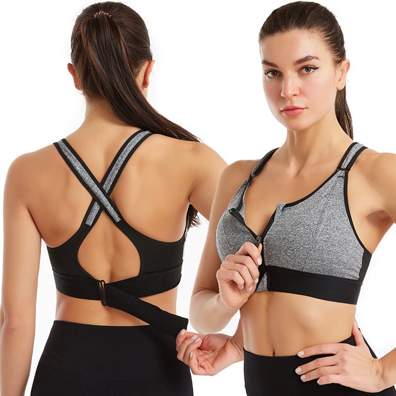 Laryssa | Zip Fit Sports Bra Anti - Sweat - Ciara & Fiona