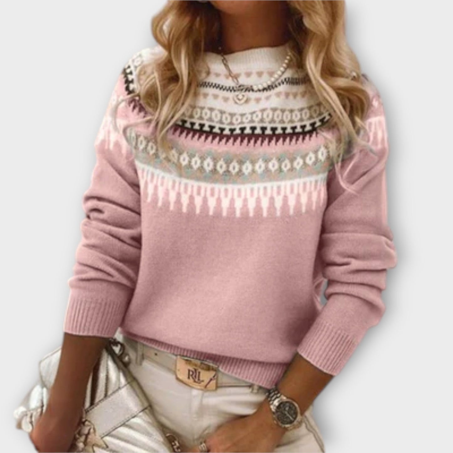 Lena - Comfortable & Cozy Everyday Knit Sweater - Ciara & Fiona