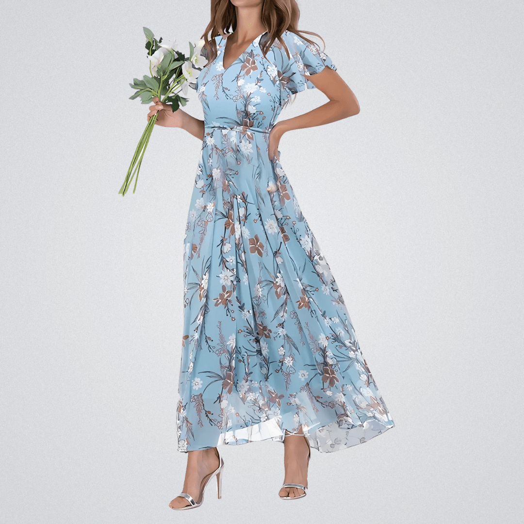 Leonora | Glamorous Tummy Covering Dress - Ciara & Fiona