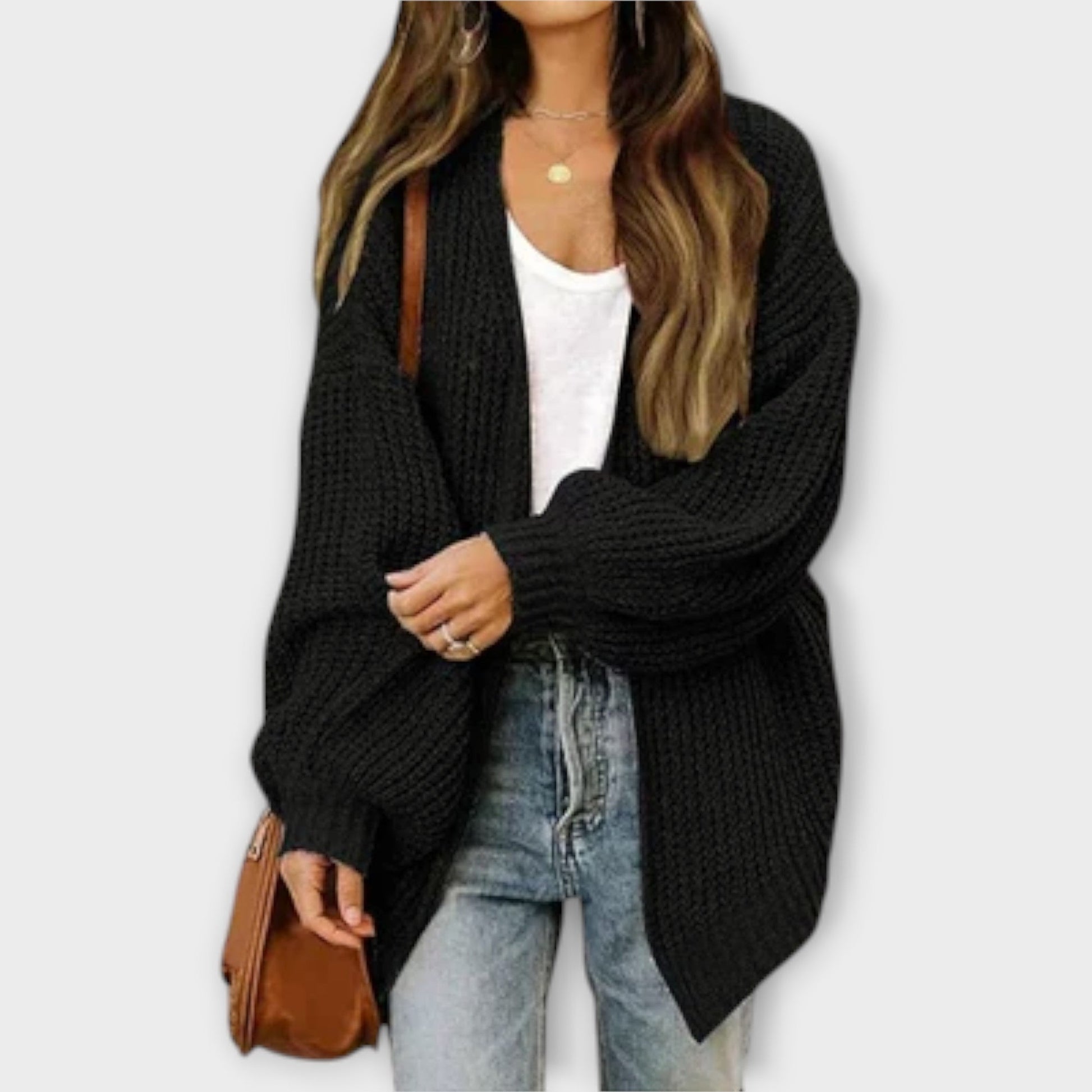 Leppa - Cozy Knit Cardigan for Everyday Wear - Ciara & Fiona