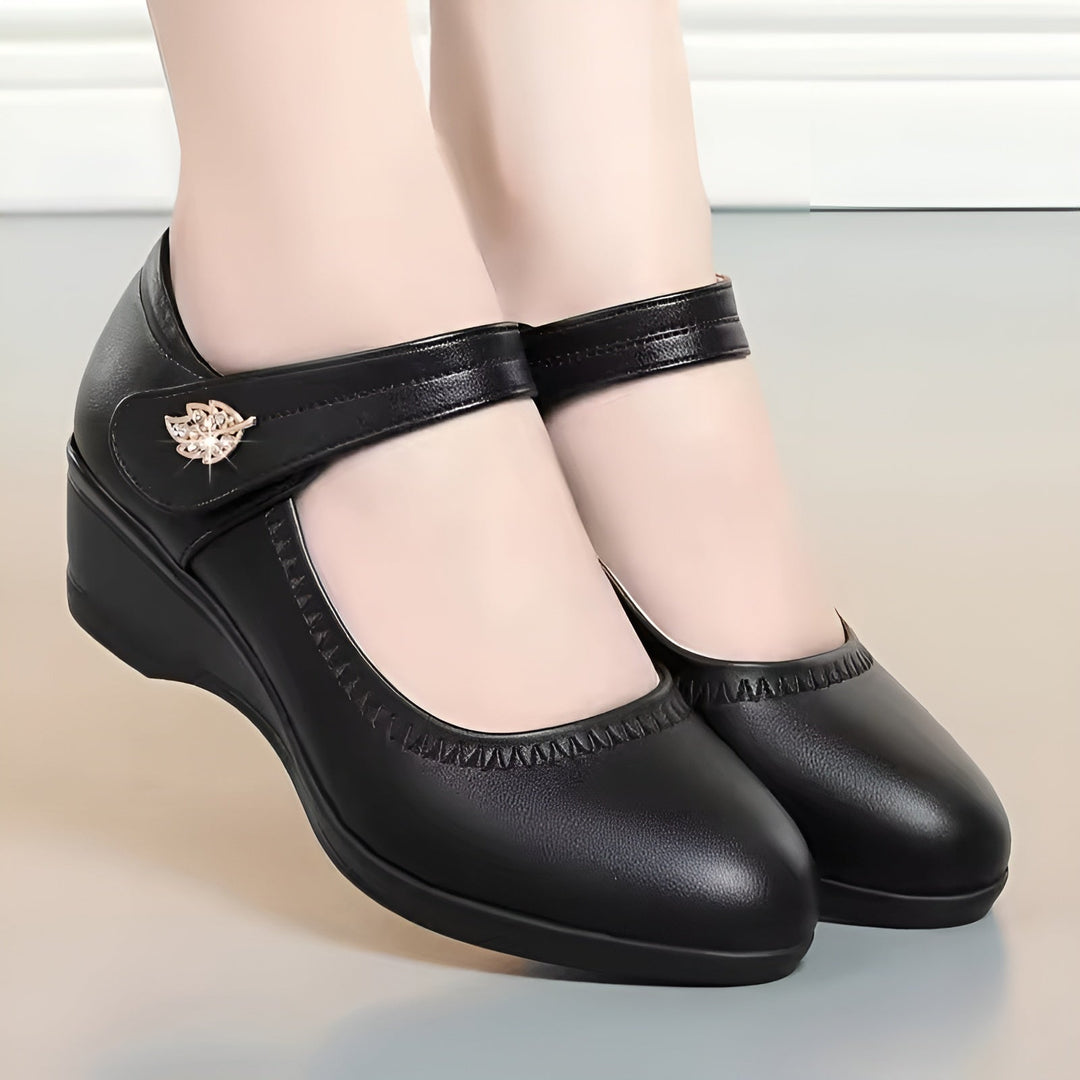 Leyla | Soft PU Leather Shoes - Ciara & Fiona