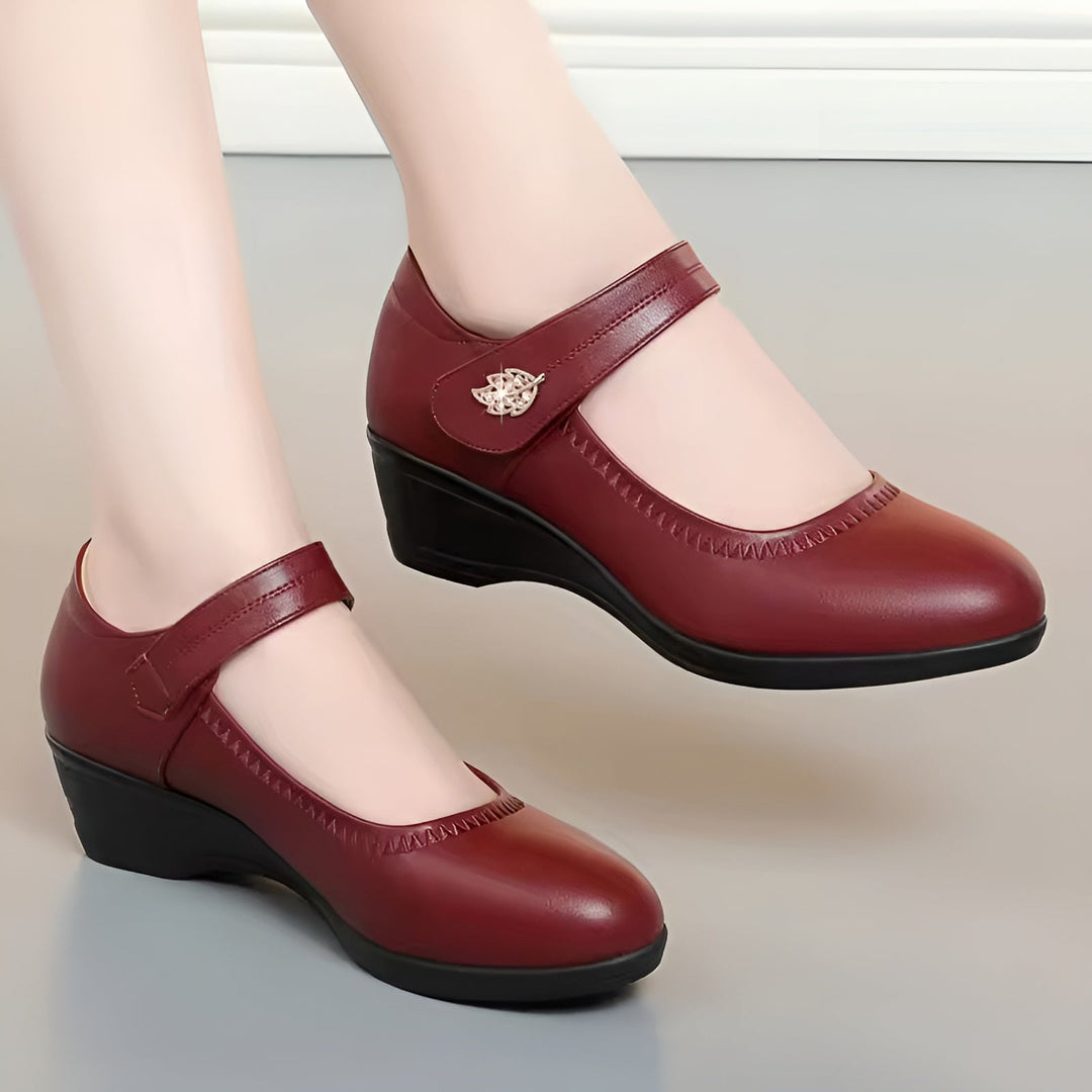 Leyla | Soft PU Leather Shoes - Ciara & Fiona