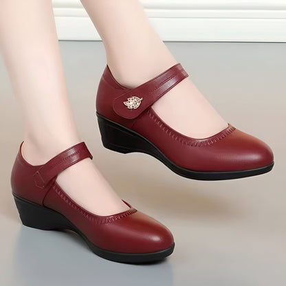 Leyla | Soft PU Leather Shoes - Ciara & Fiona
