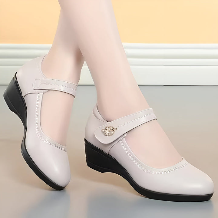 Leyla | Soft PU Leather Shoes - Ciara & Fiona