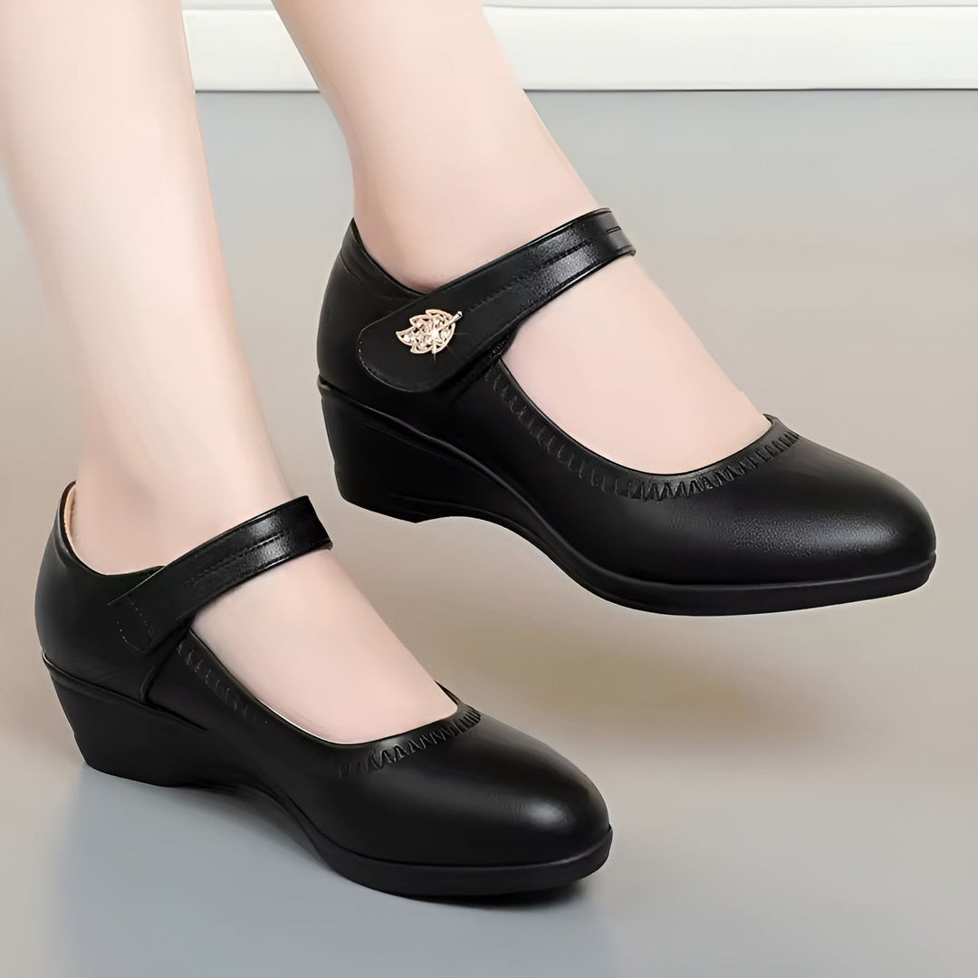 Leyla | Soft PU Leather Shoes - Ciara & Fiona