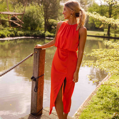 Liene | Elegant Midi Dress - Ciara & Fiona