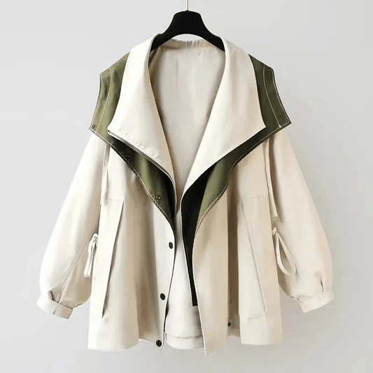 Lilian | Stylish Water - repellent Trench Coat - Ciara & Fiona