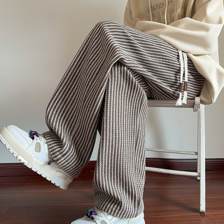 Linden | Herringbone Sweatpants - Ciara & Fiona