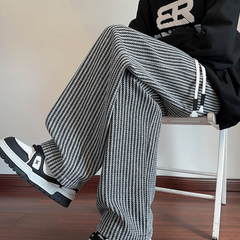 Linden | Herringbone Sweatpants - Ciara & Fiona