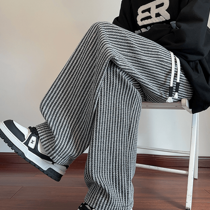 Linden | Herringbone Sweatpants - Ciara & Fiona