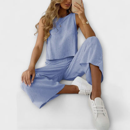 Linen Duo Set - Luna Hampton