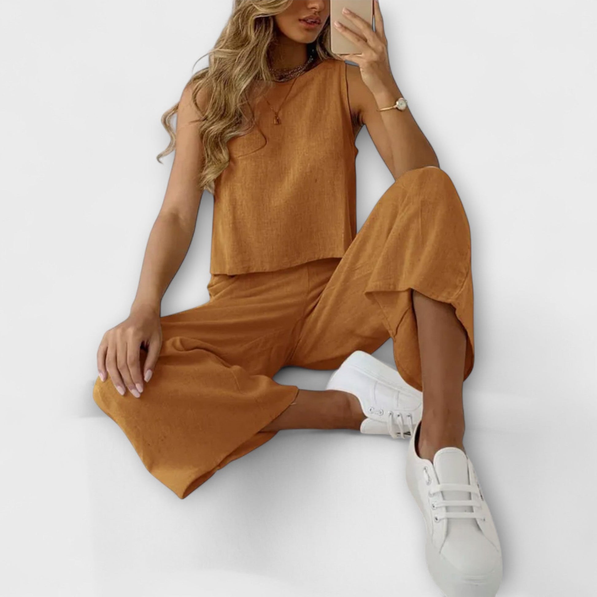 Linen Duo Set - Luna Hampton