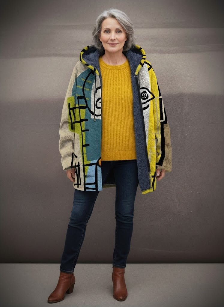 Liset | Luxury cardigan inspired by art - Luna Hampton