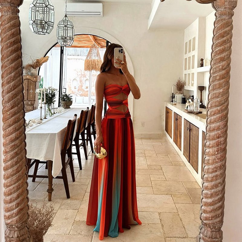 Lizeth | Strapless Maxi Dress - Ciara & Fiona