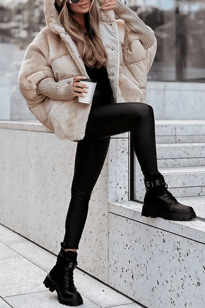 Lola | Cozy Layered Winter Jacket - Ciara & Fiona