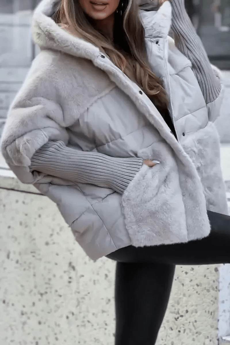 Lola | Cozy Layered Winter Jacket - Ciara & Fiona