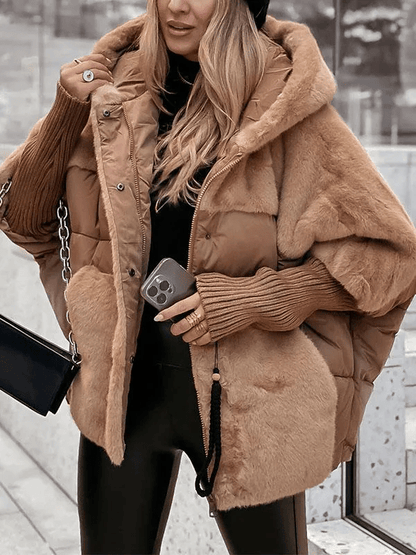 Lola | Cozy Layered Winter Jacket - Ciara & Fiona