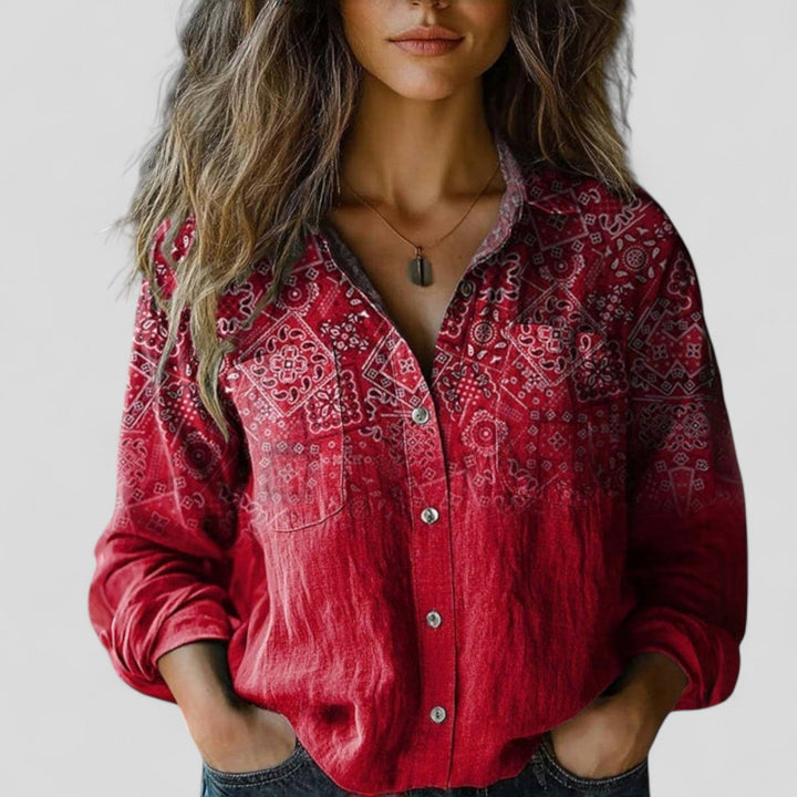 Lorenhilde | Comfortable Blouse Shirt - Luna Hampton