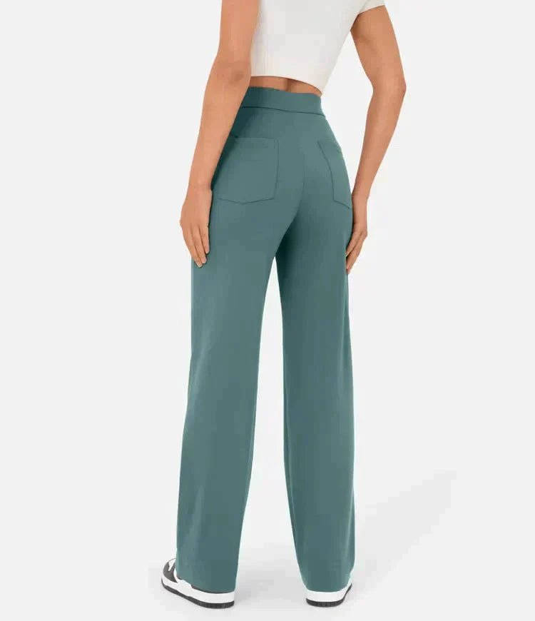 Lucia | High - waisted elastic casual pants - Ciara & Fiona