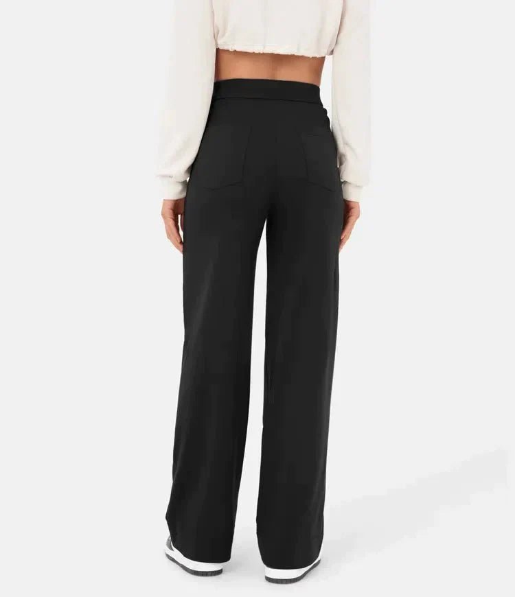 Lucia | High - waisted elastic casual pants - Ciara & Fiona