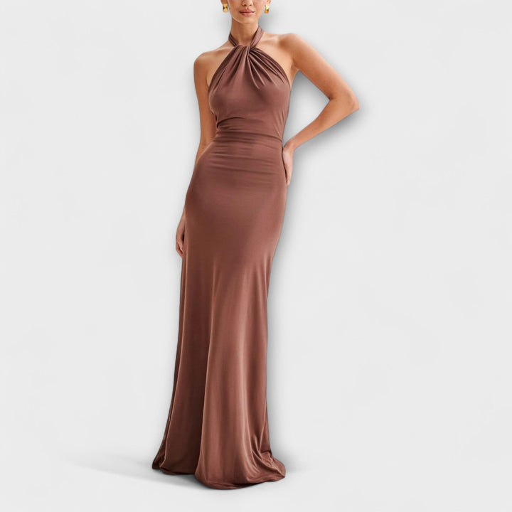Luisa | Elegant Backless Dress - Ciara & Fiona